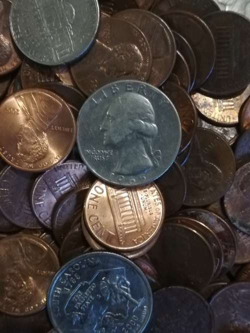 USA coins mixed