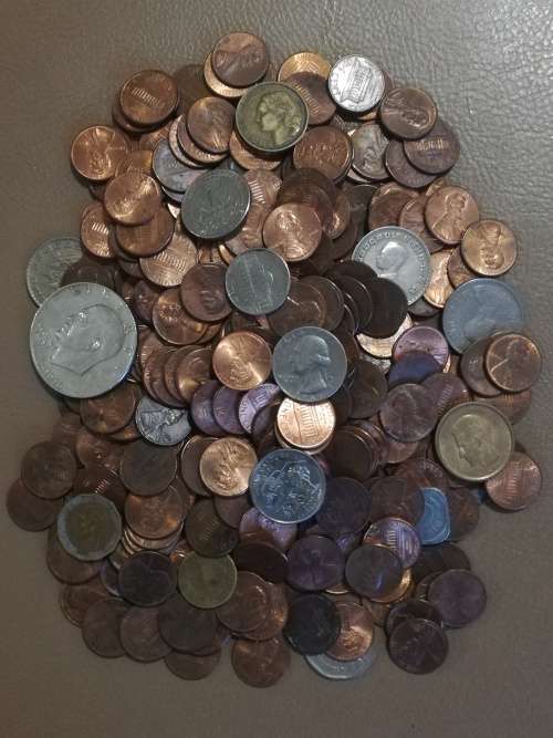 USA coins mixed