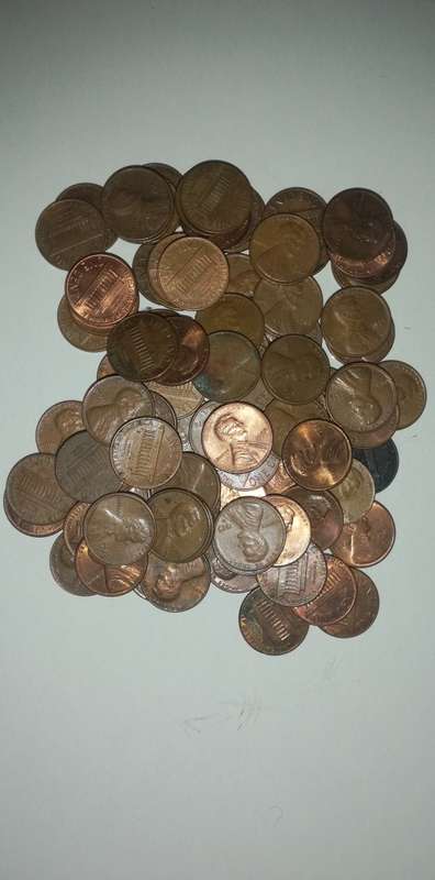 USA Lincoln cents...mixed dates