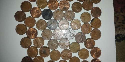 USA Lincoln cents...mixed dates