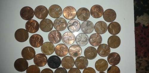 USA Lincoln cents...mixed dates