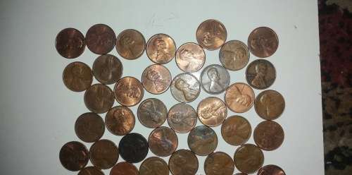 USA Lincoln cents  Mixed dates
