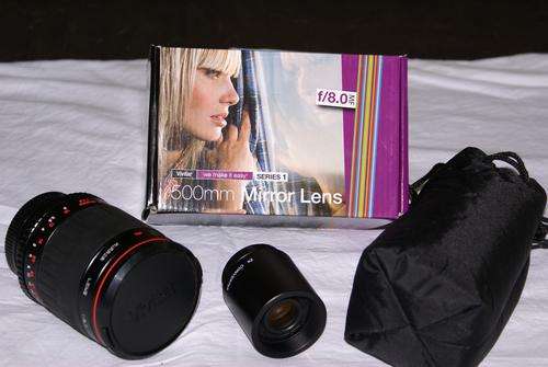 !PRICE REDUCED!!!!!Brand New Sony Alpha Fit 500mm Reflex Lens (Unwanted Xmas Gift)