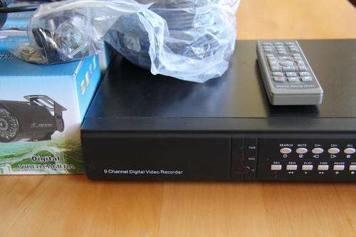 Digital Video Recorder System DVR 9 channel