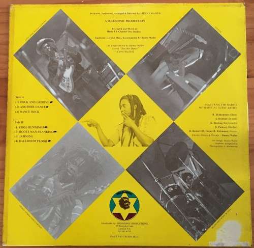 Bunny Wailer - Rock `N` Groove LP