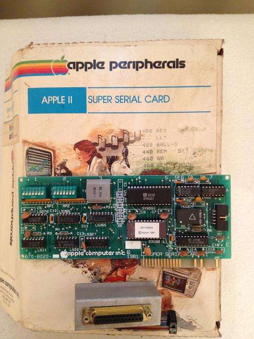 Apple 2 Super Serial Card
