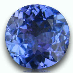 NATURAL TANZANITE - PURPLE BLUE - VVS - 0.86ct 100% AA(BARGAIN)