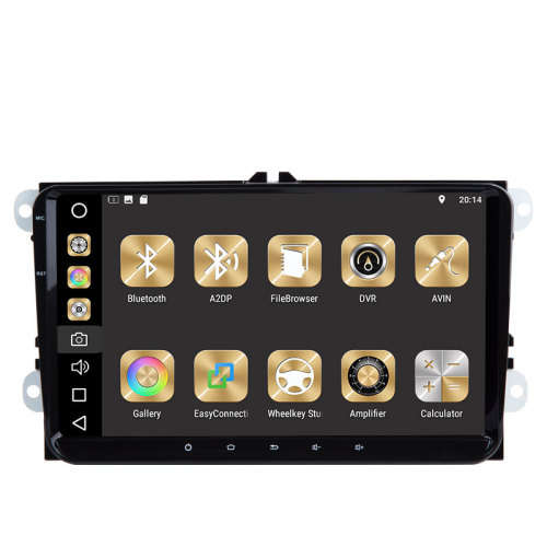 Volkswagen Golf 5 Double Din Radio 9 Inch Android 8.1 with GPS and Rear View camera