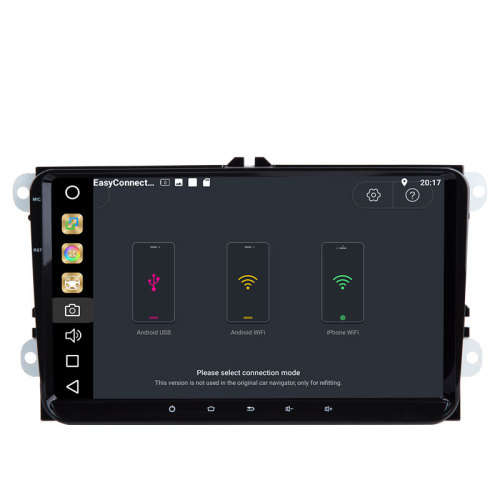 Volkswagen Golf 5 Double Din Radio 9 Inch Android 8.1 with GPS and Rear View camera