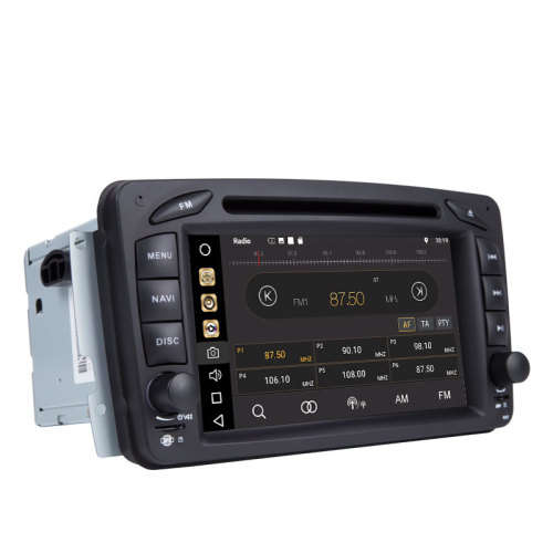 Mercedes Benz C Class W203 Double Din Radio 7 inch android 8.1 with GPS and Rear View camera