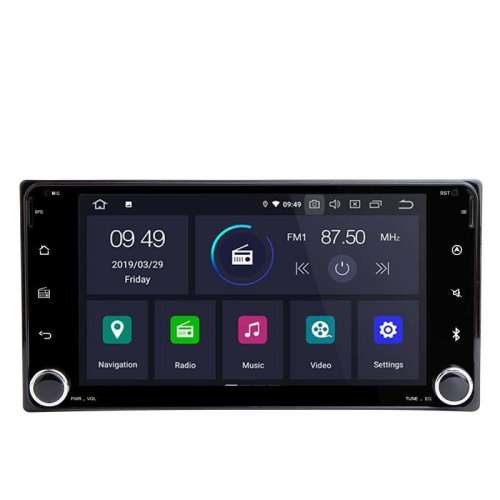 TOYOTA HILUX/FORTUNER ANDROID RADIO WITH GPS AND REAR VIEW CAMERA