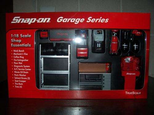 1:18 Snap On Garage Series for dioramas