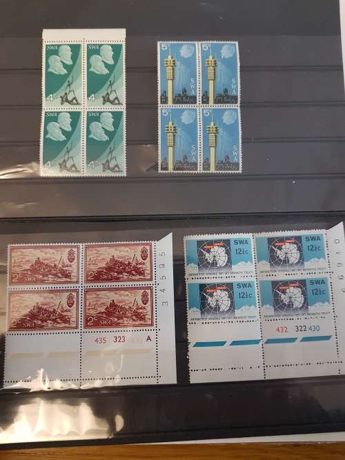 SACC 240-243 10th Anniversary of Republic MNH C/Blocks of 4