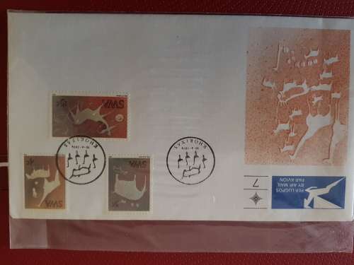 SWA FDC No 7   1974  Twyfelfontein Rock Engravings