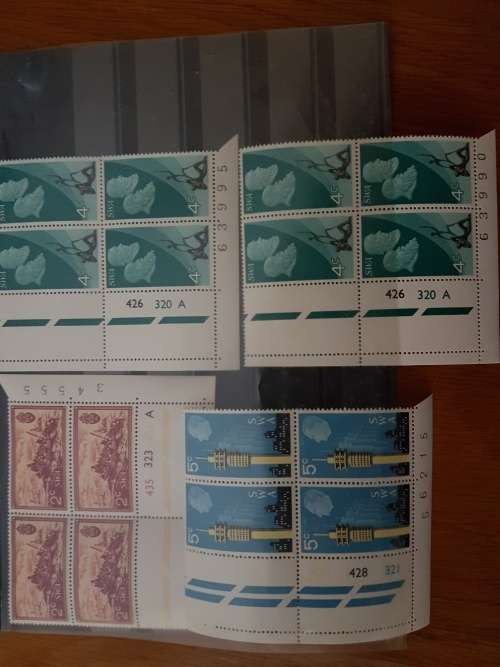 SWA Assorted Early  MNH C/Blocks of 4