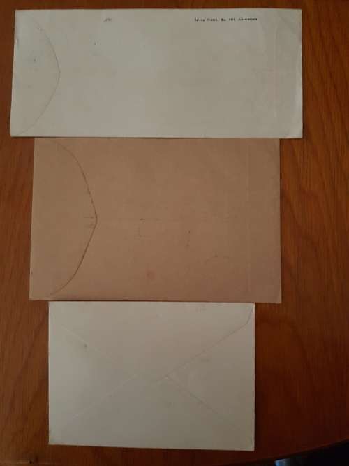 Union of South Africa 1949 - 1953   3 x nice Covers
