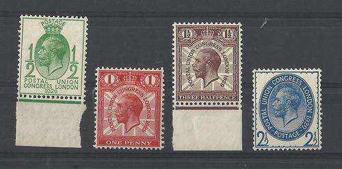 ****GB KGV - PUC SHORT SET TO 2-1/2d BLUE ,SUPERB,CLEAN,MINT - SCARCE IN MINT FORM !!!!SEE SCAN !!!