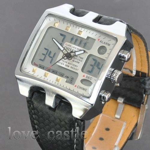****OHSEN NEW MENS DIVING LED  SPORTS DIGITAL QUARTZ WATCH**WATER RESISTANT TO 30m****