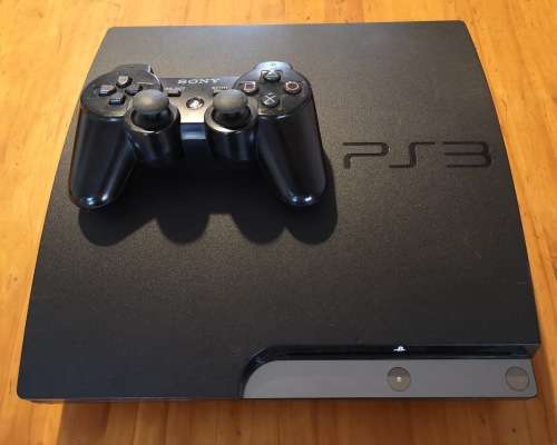 PS3 Slim 320GB Console with OEM Controller