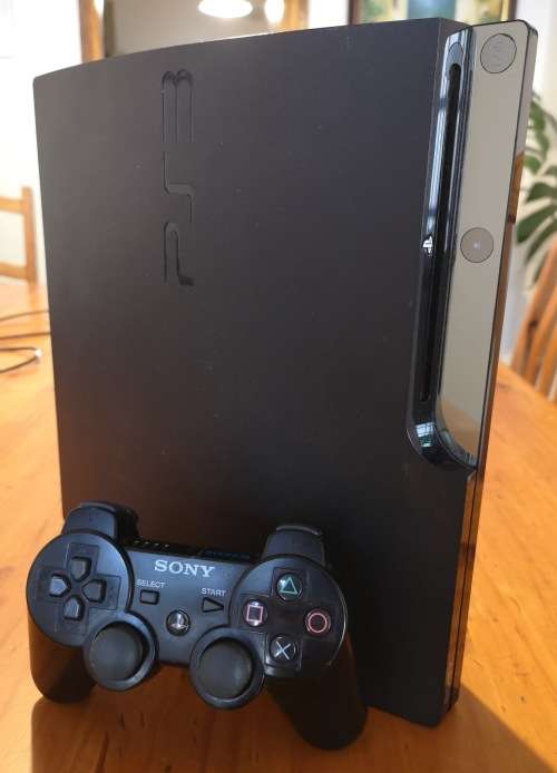 PS3 Slim 320GB Console with OEM Controller
