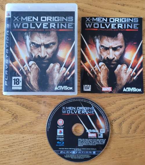 X-Men Origins: Wolverine Uncaged Edition - PS3 - Complete