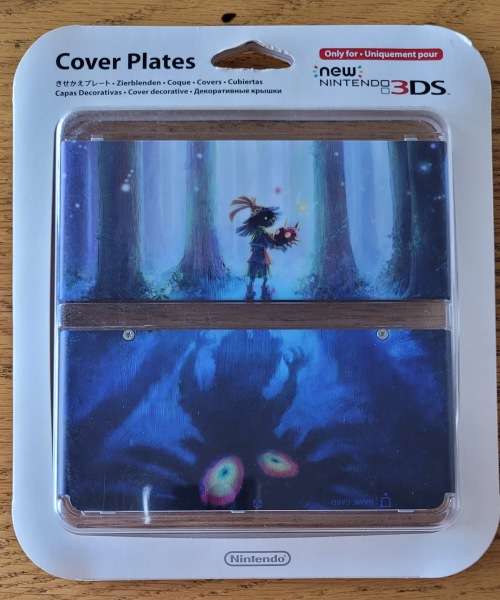 New Nintendo 3DS Cover Plates - Majora`s Mask - Sealed