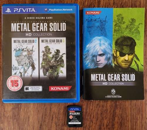 Metal Gear Solid HD Collection - PS Vita