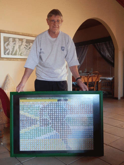 SA Rugby Art Poster