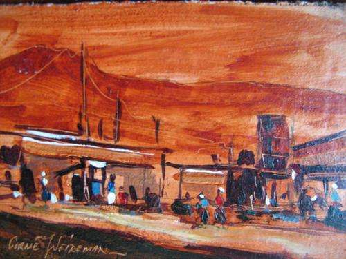 winter sale !! CORNE WEIDEMAN ( 14x21cm ) big bargain for art lovers!!!