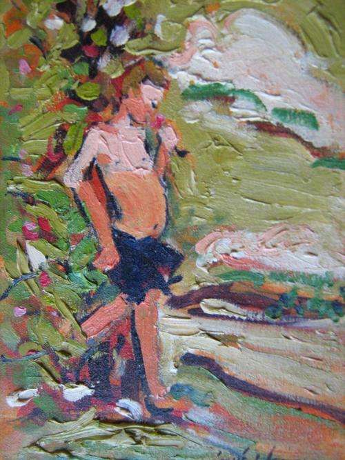 winter sale !! CORNE WEIDEMAN ( 16x22cm ) big bargain for art lovers!!!