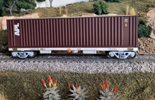 SARM SAR Container wagon with Kadees boxed