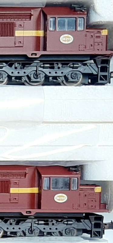 Lima SAR Class 34 diesel set (1 x Powered + 1 x Dummy)