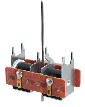 Peco point motor with extended pin plus mounting plate