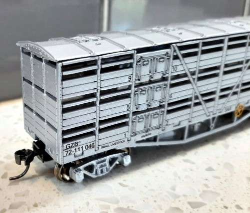 SAR SARM Sheep wagon with Kadee couplers boxed