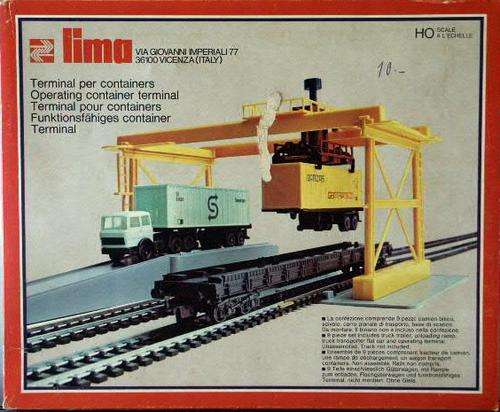 HO Gauge Lima Operating Container Terminal new