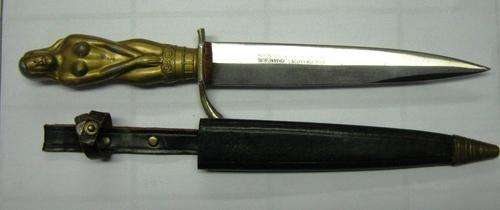 SCARCE STAINLESS STEEL"SOLWA" SOLINGEN DAGGER