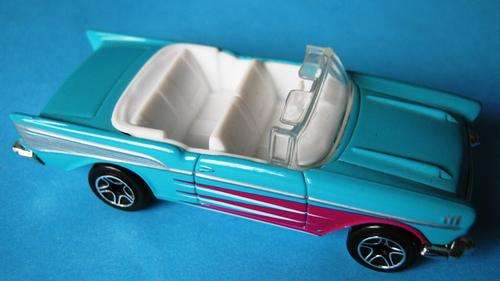 MINT 1957 CHEVROLET BEL AIR CONVERTIBLE BY MATCHBOX