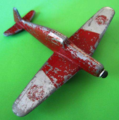 VINTAGE "METALLIX" PRE-WAR FRENCH AEROPLANE FROM FRANCE (NOT DINKY OR LESNEY)