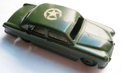 SCARCE FORD FODOR U.S. ARMY STAFF CAR, NO 675G BY MECCANO DINKY, ENGLAND