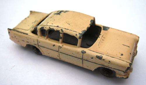 PINKISH CREAM MATCHBOX MOKO LESNEY NO 22B, VAUXHALL CRESTA FROM LESNEY, ENGLAND (NOT DINKY)