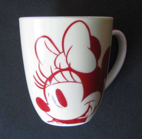 RETRO DISNEY "MINNIE MOUSE" PORCELAIN COFFEE MUG BY CHURCHILL. NO CHIPS.