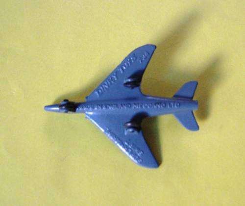VINTAGE BRITISH "SUPERMARINE SWIFT" JET BY MECCANO DINKY FROM ENGLAND.
