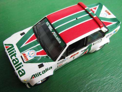 MINT FIAT 131 ABARTH RALLY CAR BY DE AGOSTINI. NOT DINKY OR CORGI.