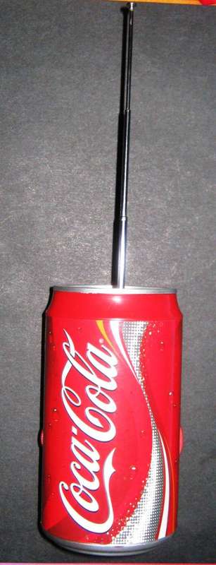 TOTALLY UNUSED NEW "BRING ON SUMMER" COCA-COLA COKE TIN RADIO.