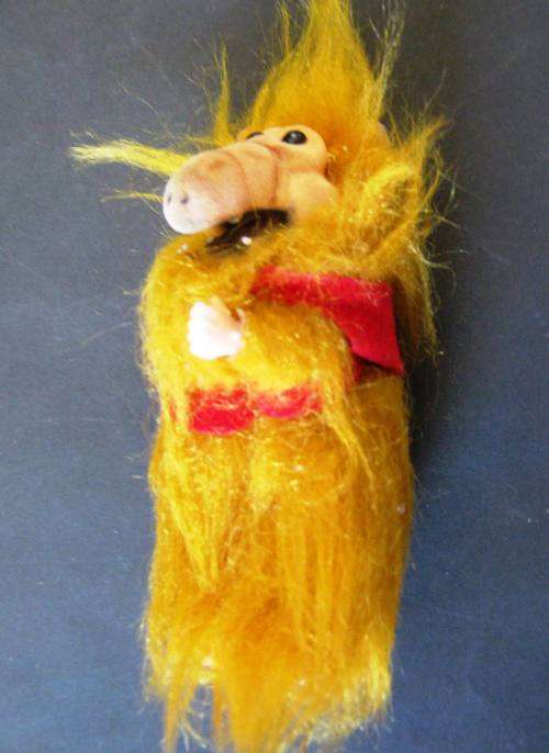 VINTAGE DOLL OF "ALF", THE EXTRA-TERRESTIAL FROM THE PLANET OF MELMEK. FROM THE POPULAR TV SHOW.