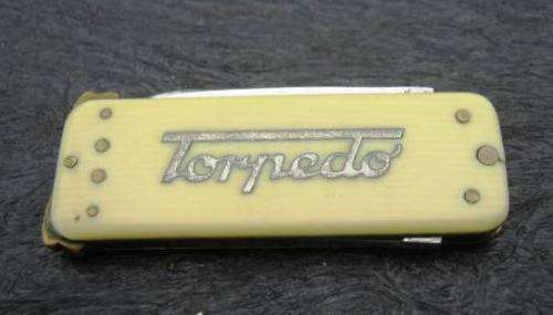 VERY RARE "TORPEDO" SMALL POCKET KNIFE FROM GERMANY.