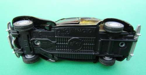 MINT "CITROEN TRACTION AVANT" WITH OPENING "SUICIDE" DOORS BY SIKU. NOT DINKY OR CORGI.