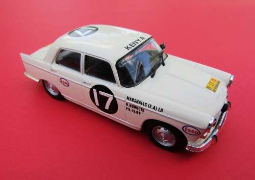 MINT UNBOXED PEUGEOT 404 "EAST AFRICAN (KENYA) RALLY" CAR BY ALTAYA. NOT DINKY OR CORGI.
