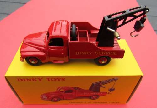 MINT AND BOXED FRENCH DINKY TOYS NO 23A "CITROEN DE DEPANNAGE" TOW MATER. NOT MATCHBOX. NOT CORGI.