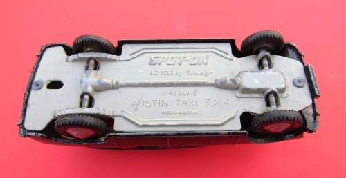 SCARCE AUSTIN LONDON TAXI BY `SPOT ON` FROM NORTHERN IRELAND. NOT DINKY.